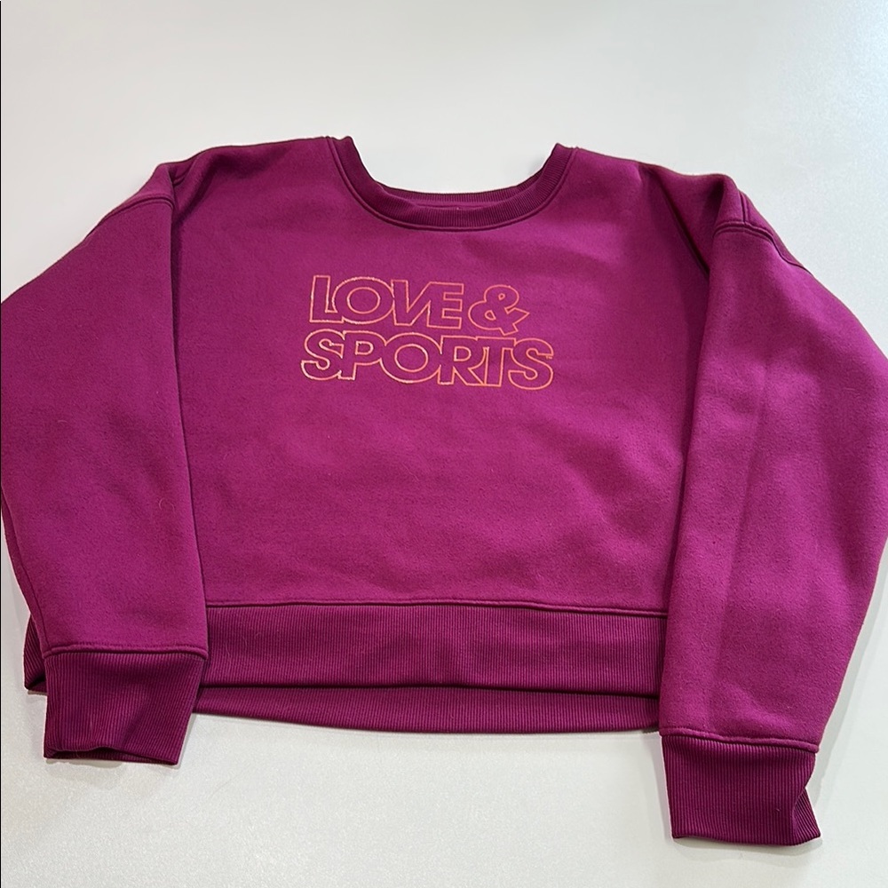 Love & Sports Women's Magenta Sweatshirt